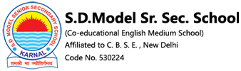S. D. Model Senior Secondary School, KARNAL